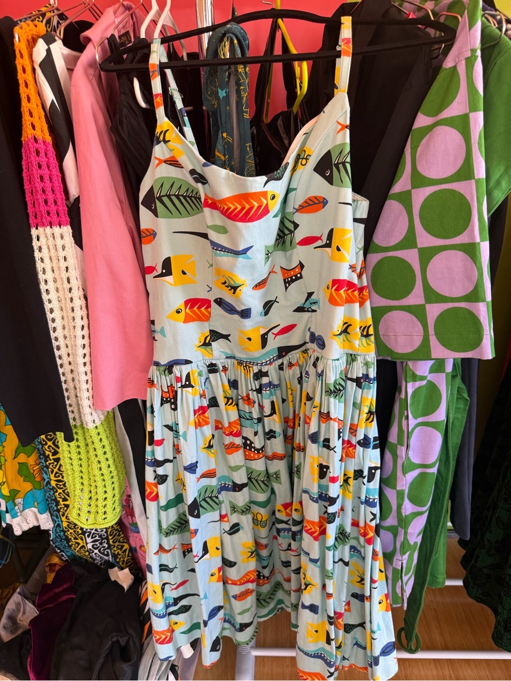 Pinup Couture Charles Phoenix Deep Sea Dive Jenny Dress